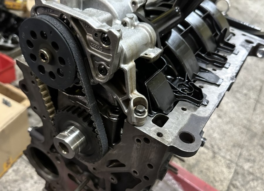 Distribución de motor