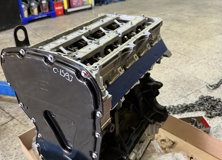 Motor reconstruido